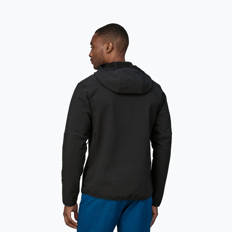Kurtka softshell męska Patagonia R2 TechFace Hoody black 3