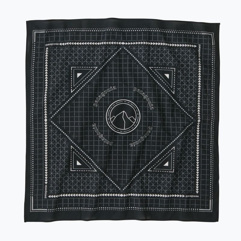 Chusta wielofunkcyjna Patagonia Bandana mountain grid/black