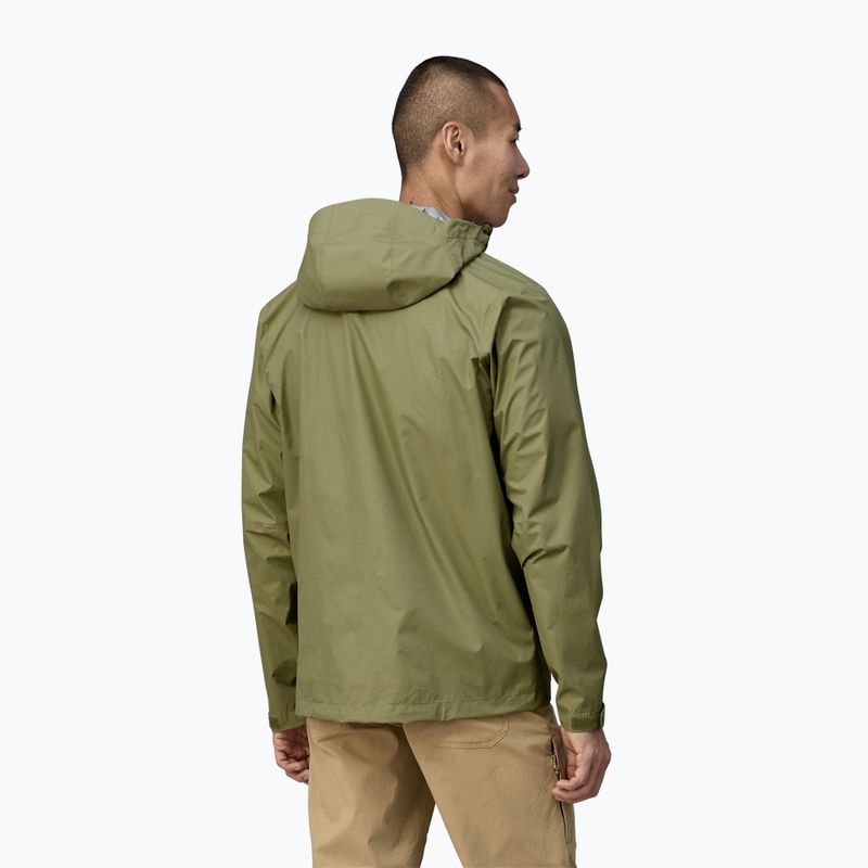 Kurtka przeciwdeszczowa męska Patagonia Torrentshell 3L Rain buckhorn green 2