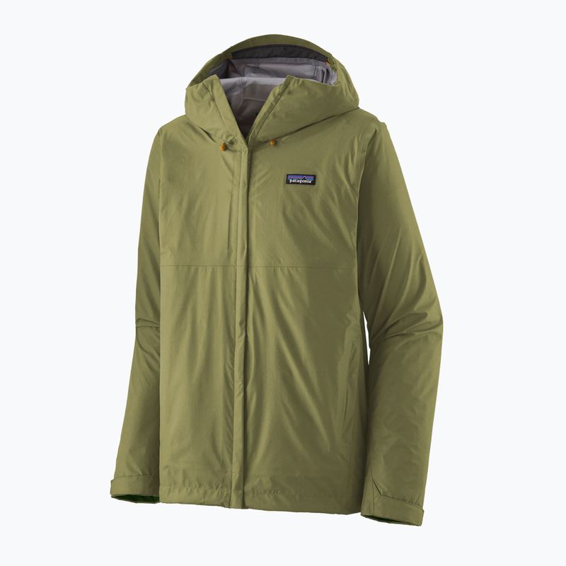Kurtka przeciwdeszczowa męska Patagonia Torrentshell 3L Rain buckhorn green 3