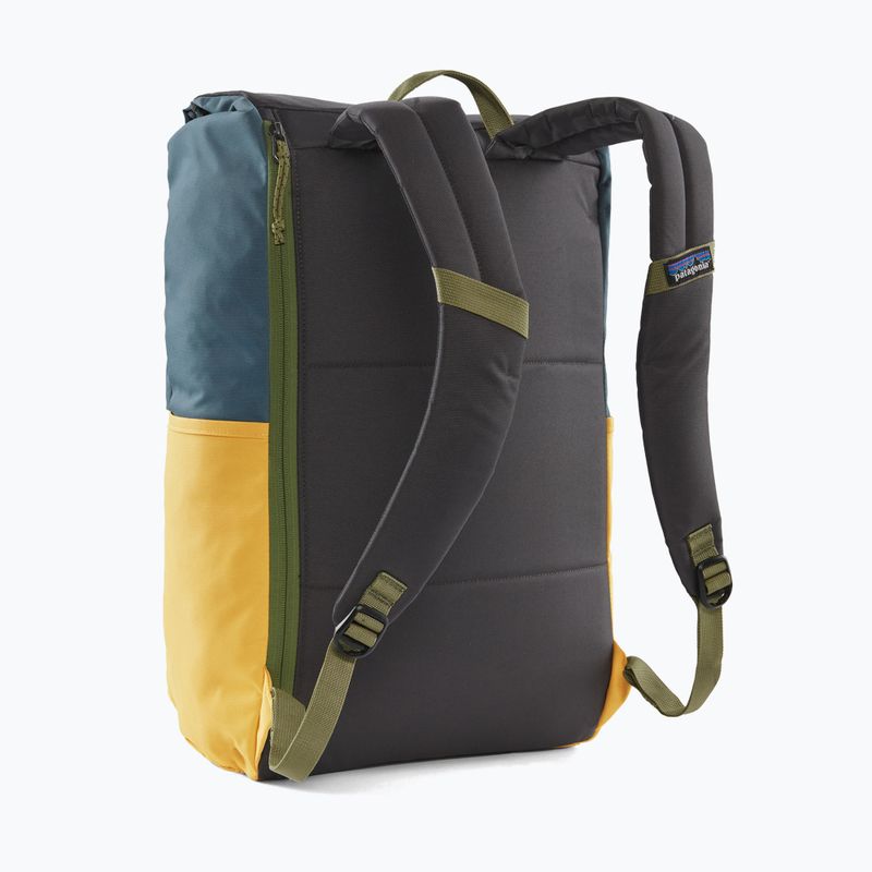 Plecak miejski Patagonia Fieldsmith Roll Top Pack 30 l surfboard yellow/abalone blue 2