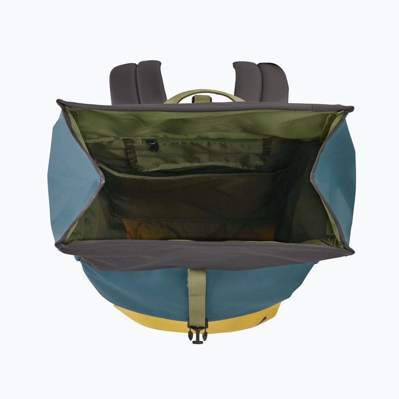 Plecak miejski Patagonia Fieldsmith Roll Top Pack 30 l surfboard yellow/abalone blue 3