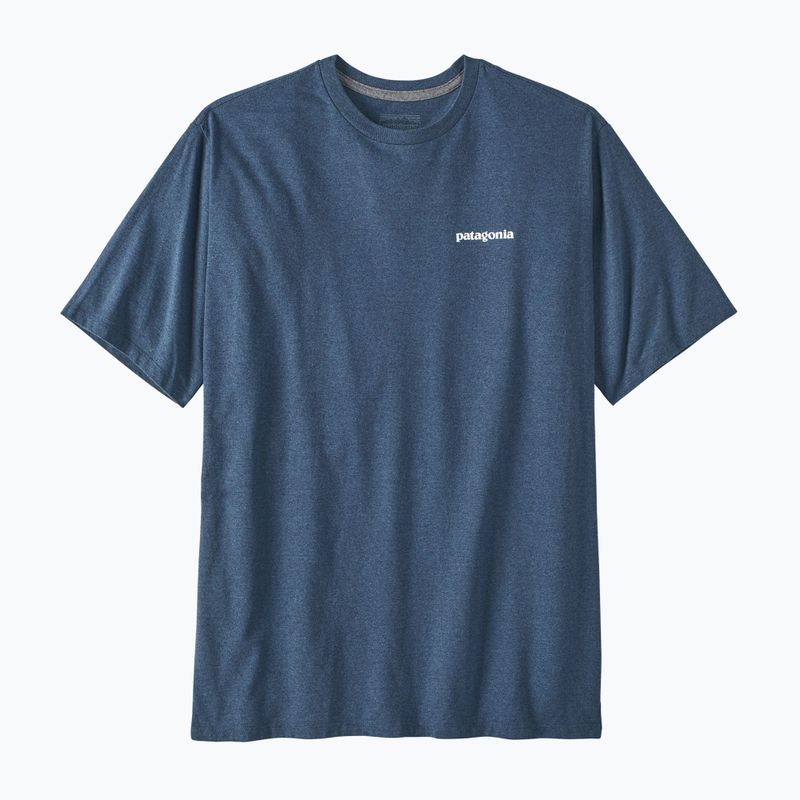 Koszulka męska Patagonia P-6 Logo Responsibili-Tee utility blue 3