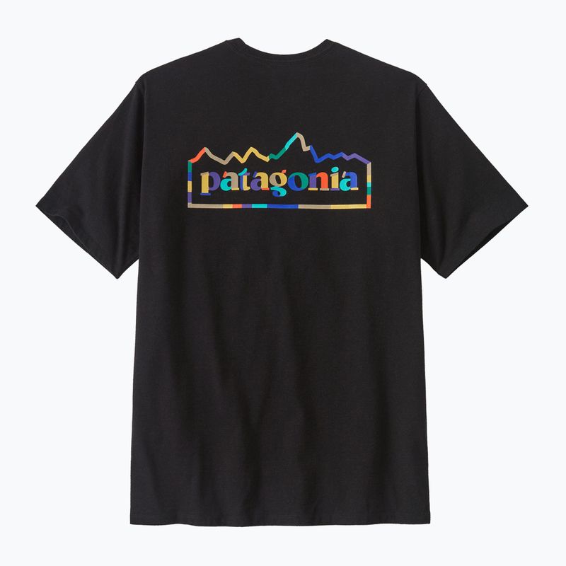 Koszulka męska Patagonia Unity Fitz Responsibili ink black 4