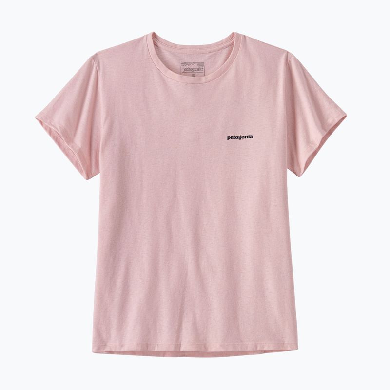 Koszulka damska Patagonia P-6 Logo Responsibili-Tee whisker pink 3