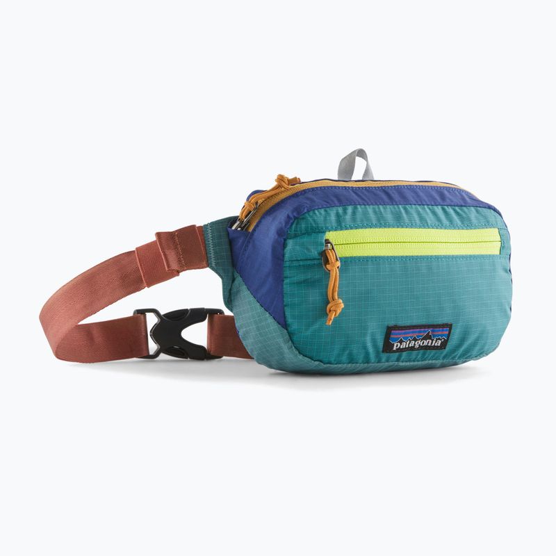 Saszetka nerka Patagonia Ultralight Black Hole Mini Hip Pack 1 l patchwork/subtidal blue