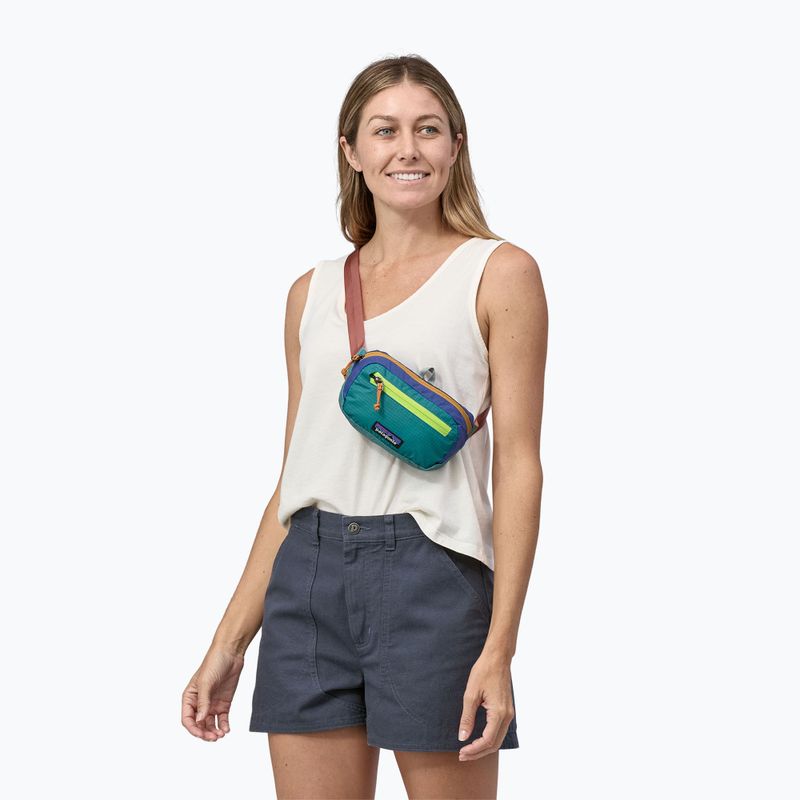 Saszetka nerka Patagonia Ultralight Black Hole Mini Hip Pack 1 l patchwork/subtidal blue 2