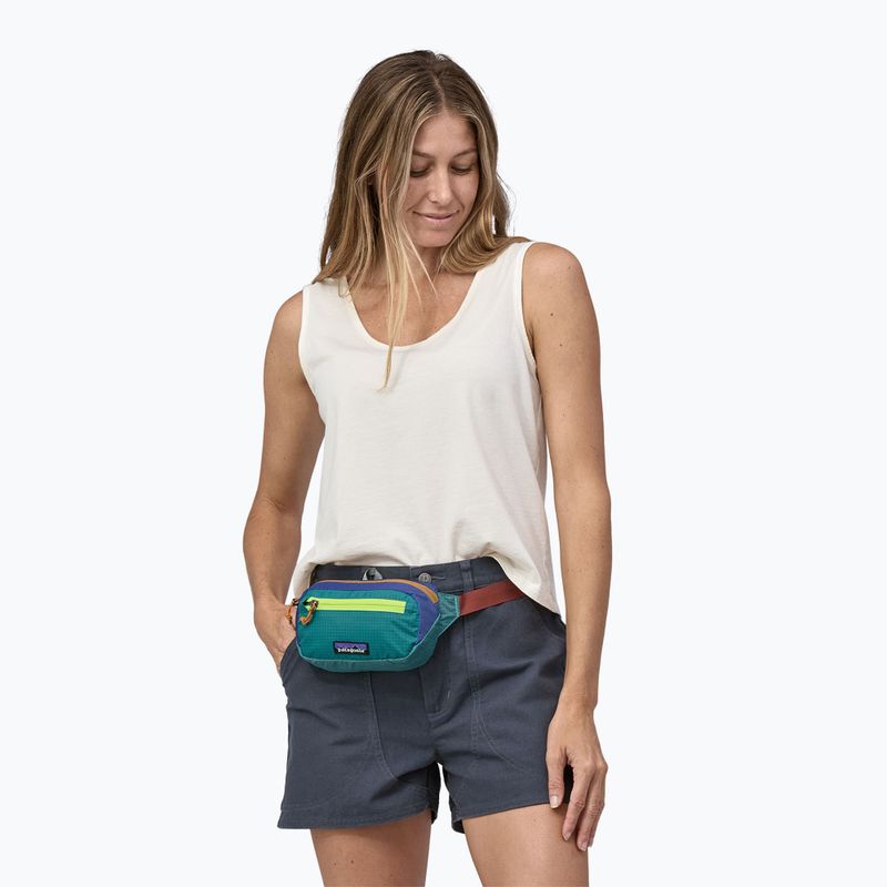 Saszetka nerka Patagonia Ultralight Black Hole Mini Hip Pack 1 l patchwork/subtidal blue 3