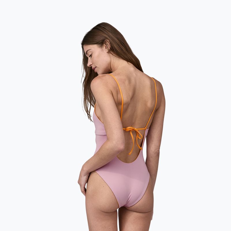 Strój kąpielowy jednoczęściowy damski Patagonia Reversible Sunrise Slide kishu orange 7
