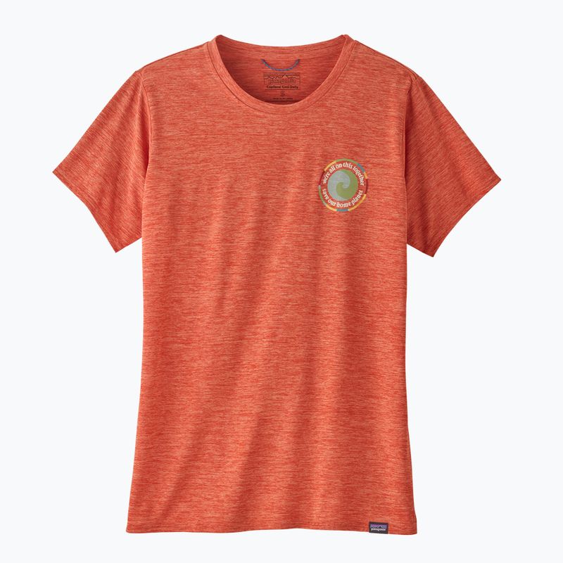 Koszulka damska Patagonia Cap Cool Daily Graphic Shirt unity fitz/pimento red x-dye 3