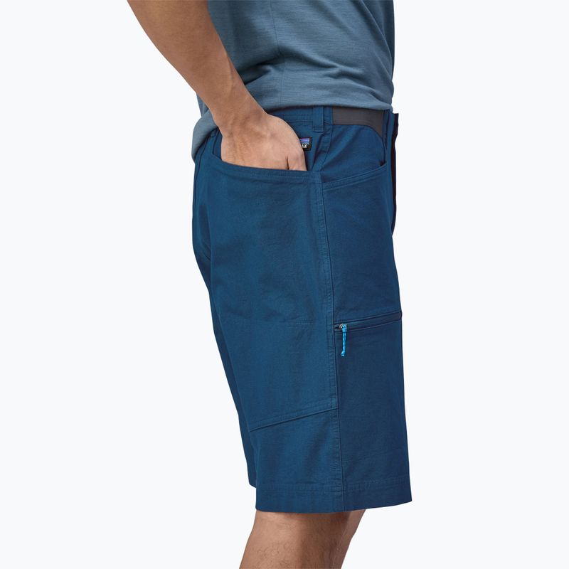 Spodenki męskie Patagonia Venga Rock Shorts lagom blue 4