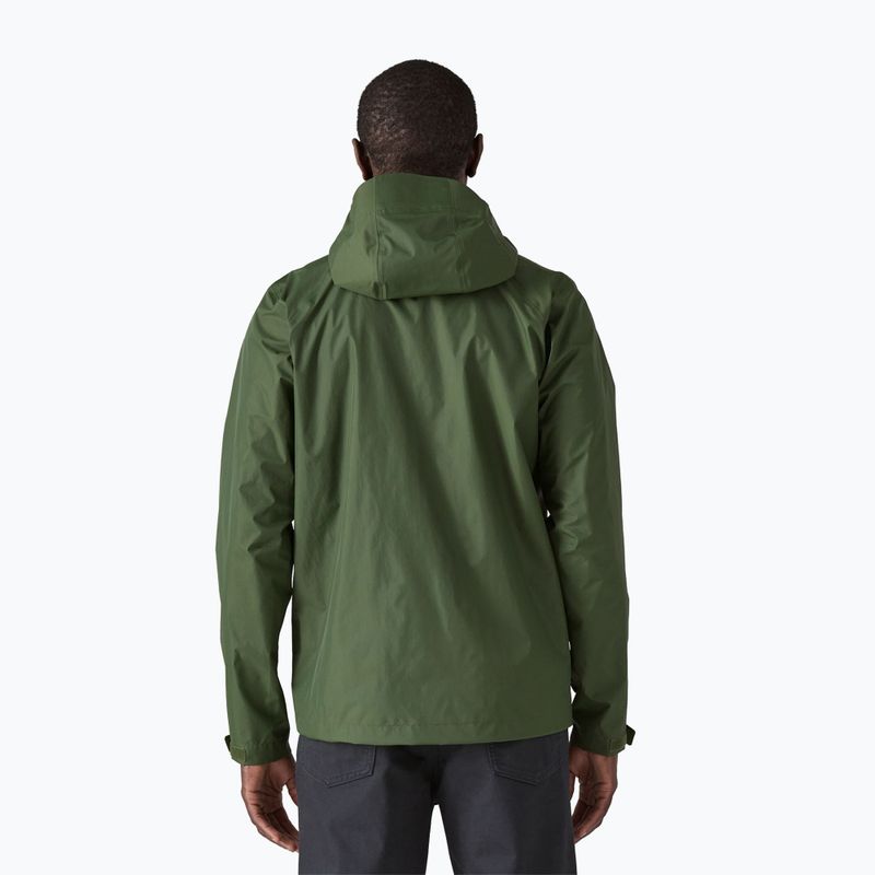 Kurtka przeciwdeszczowa męska Patagonia Torrentshell 3L Rain torrey pine green 2