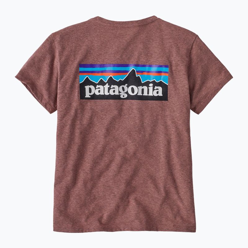 Koszulka damska Patagonia P-6 Logo Responsibili-Tee dulse mauve 2