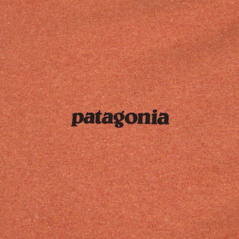 Koszulka trekkingowa męska Patagonia P-6 Logo Responsibili-Tee redtall rust 3