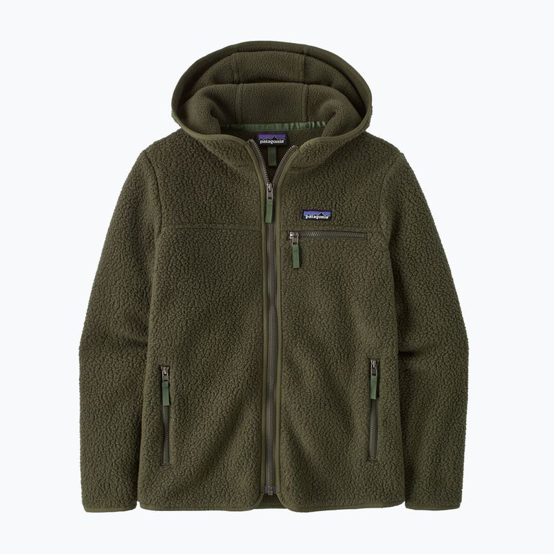 Bluza polarowa damska Patagonia Retro Pile Hoody pine needle green 4