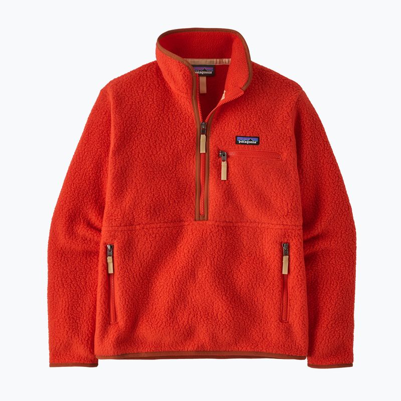 Bluza polarowa damska Patagonia Retro Pile Marsupial madder red 3