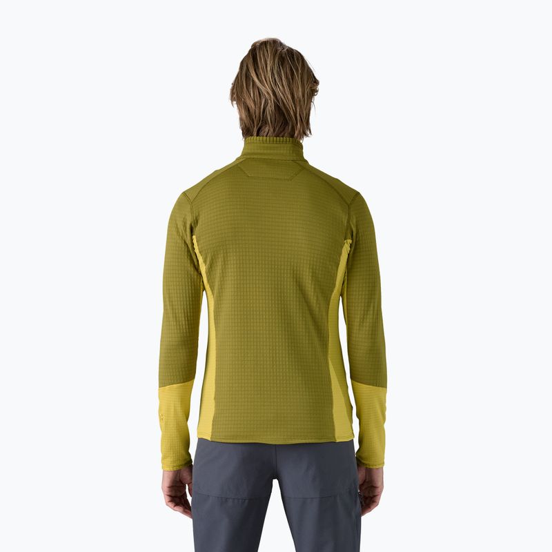 Bluza polarowa męska Patagonia R1 Hybrid graze green 2