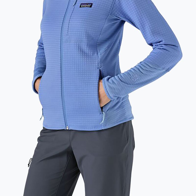 Kurtka softshell damska Patagonia R1 Hybrid abundant blue 5