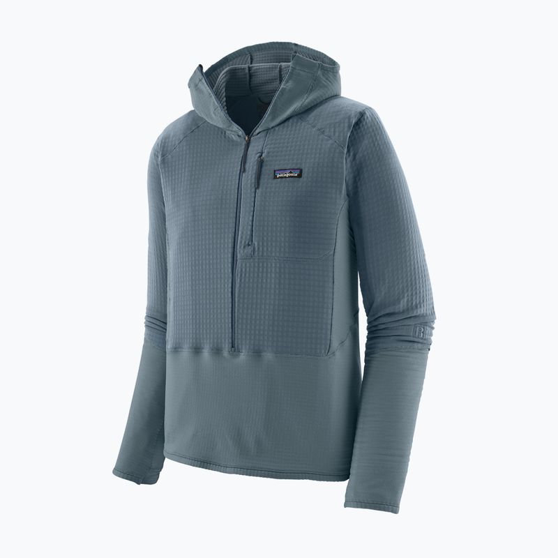 Kurtka softshell męska Patagonia R1 Hybrid Pullover Hoody utility blue 10