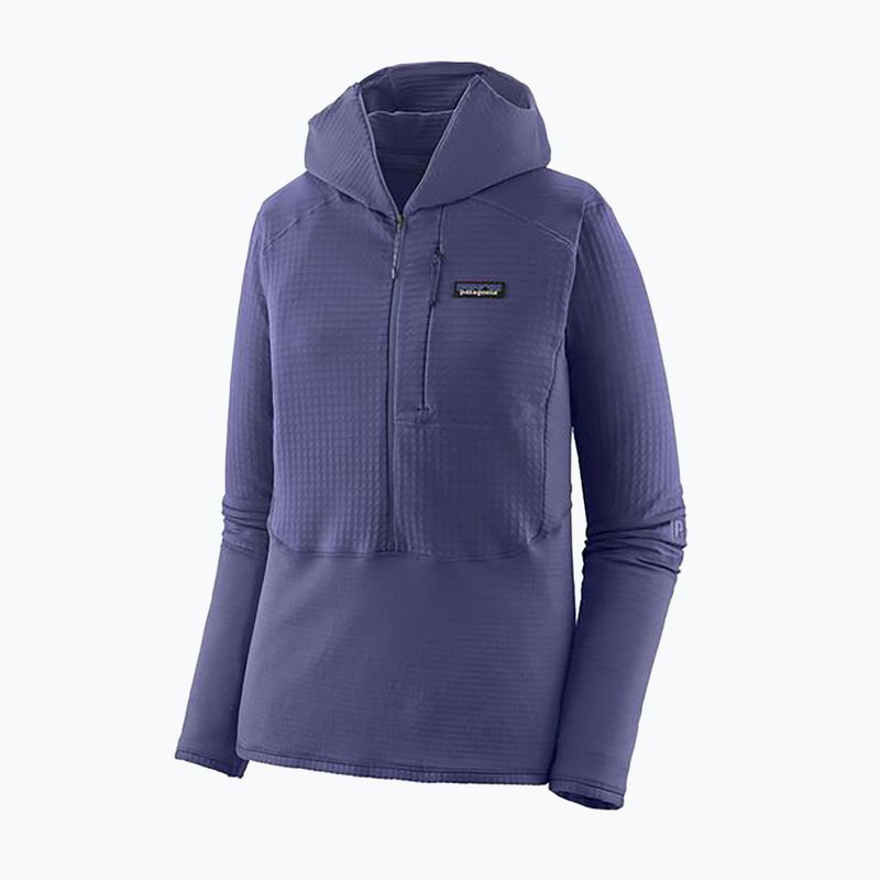 Kurtka softshell damska Patagonia R1 Hybrid Pullover Hoody solstice purple 3