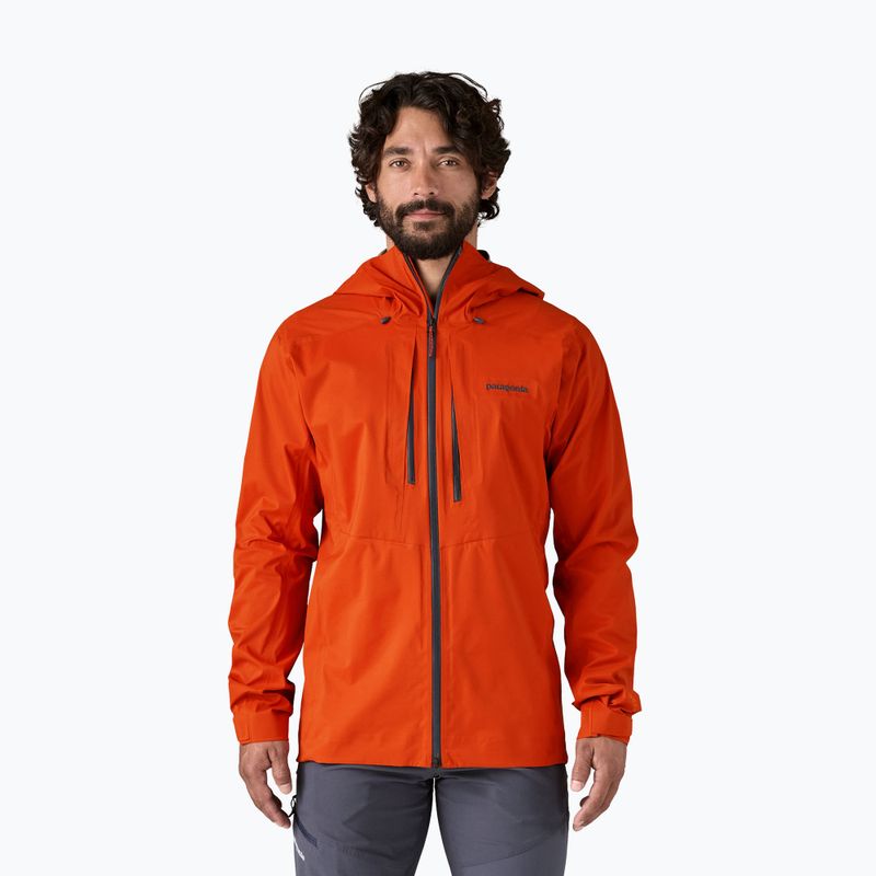 Kurtka przeciwdeszczowa męska Patagonia M10 Storm pollinator orange