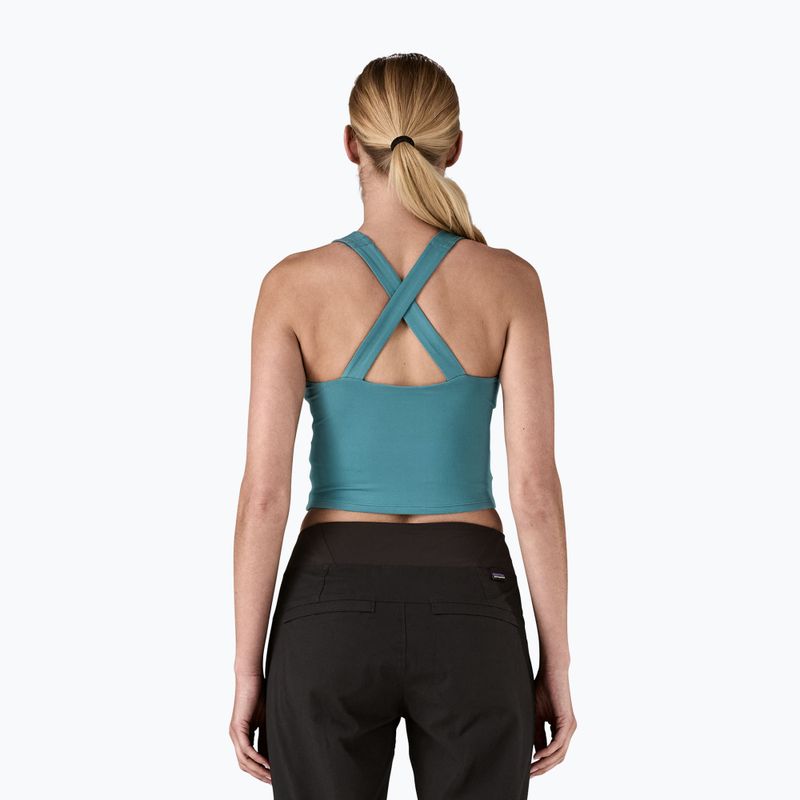 Koszulka trekkingowa damska Patagonia Reversible Tank wetland blue 3
