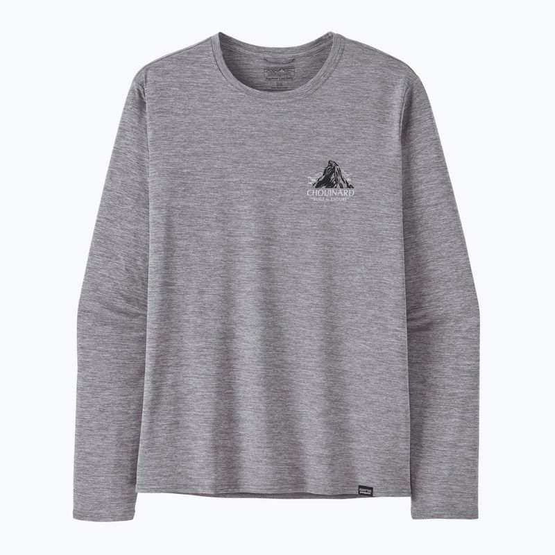 Longsleeve męski Patagonia Cap Cool Daily Graphic Lands chouinard crest/feather grey 4