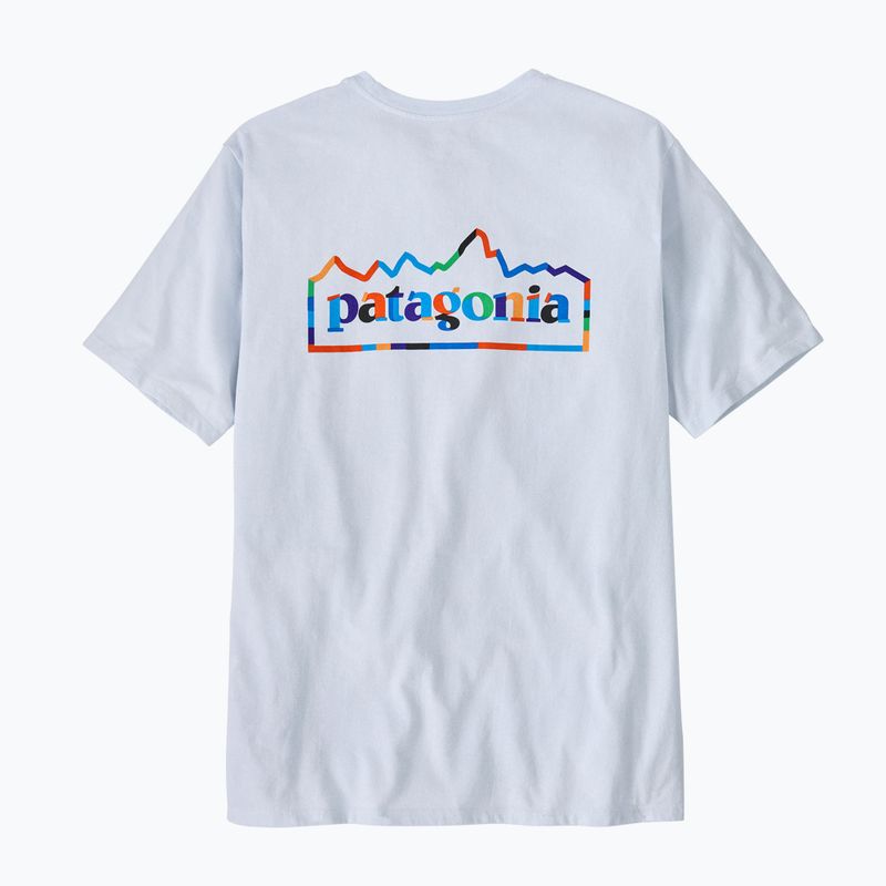 Koszulka męska Patagonia Unity Fitz Responsibili white 2