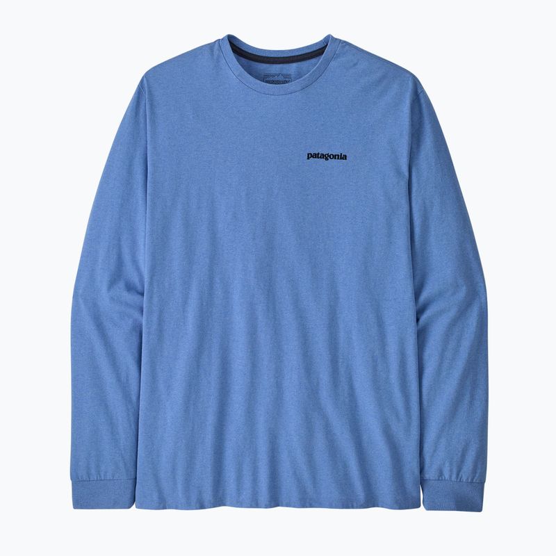 Longsleeve męski Patagonia P-6 Logo Responsibili abundant blue 2
