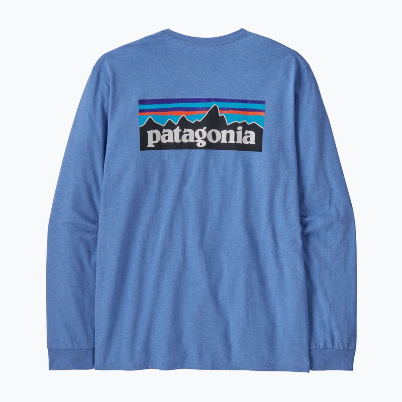 Longsleeve męski Patagonia P-6 Logo Responsibili abundant blue 4