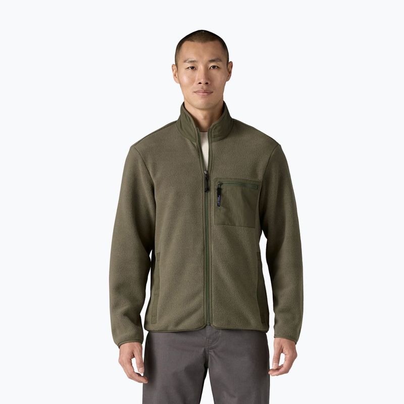 Bluza polarowa męska Patagonia Synch basin green