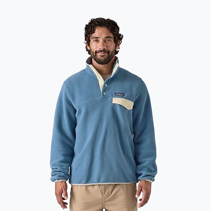 Bluza trekkingowa męska Patagonia LW Synch Snap-T P/O still blue