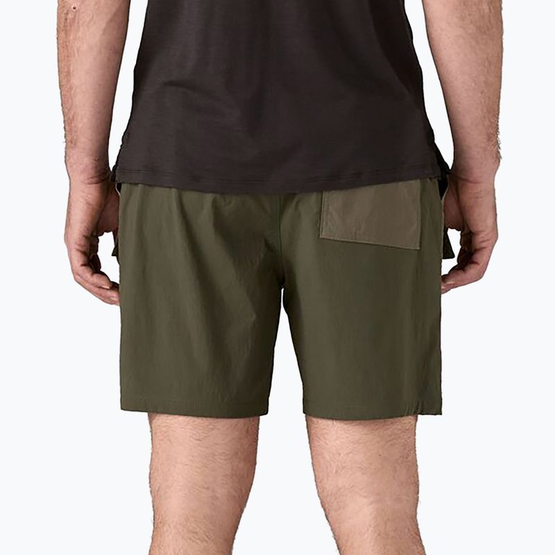 Spodenki męskie Patagonia Outdoor Everyday 6" pine needle green 3