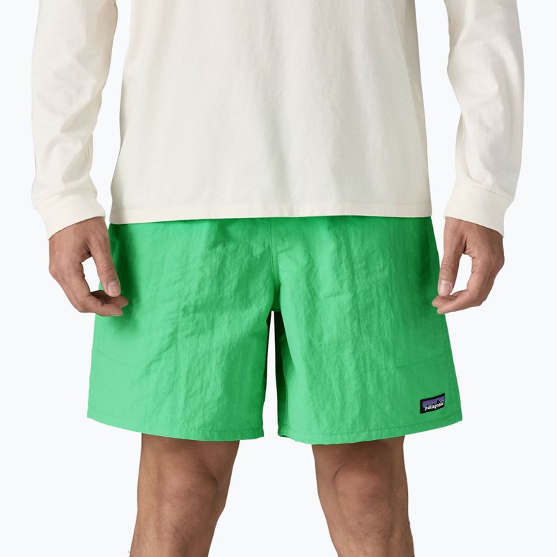 Spodenki męskie Patagonia Baggies Longs 7" aloe green 3