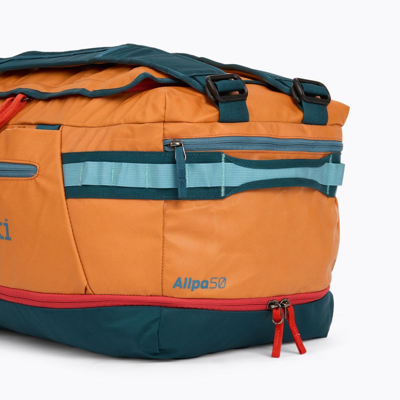 Torba podróżna Cotopaxi Allpa Duffel Bag 50 l tamarindo/abyss 4