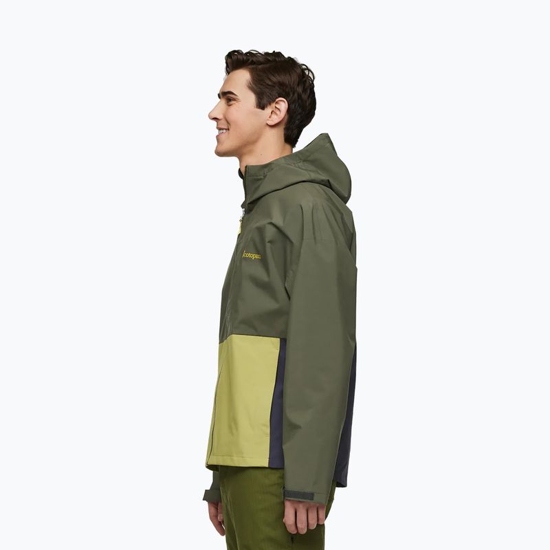Kurtka przeciwdeszczowa Cotopaxi Cielo Rain Jacket fatigue/lemongrass 4