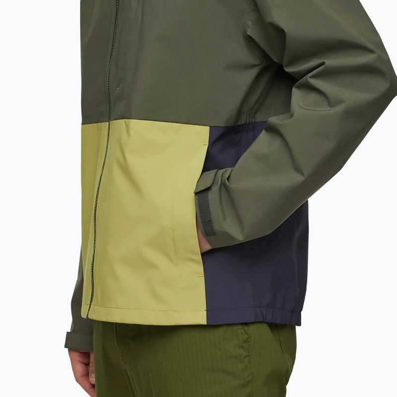 Kurtka przeciwdeszczowa męska Cotopaxi Cielo Rain Jacket fatigue/lemongrass 7