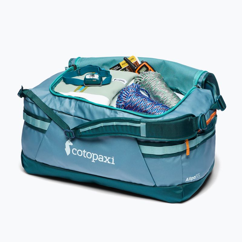 Torba podróżna Cotopaxi Allpa Duffel 55 l blue spruce/abyss 6