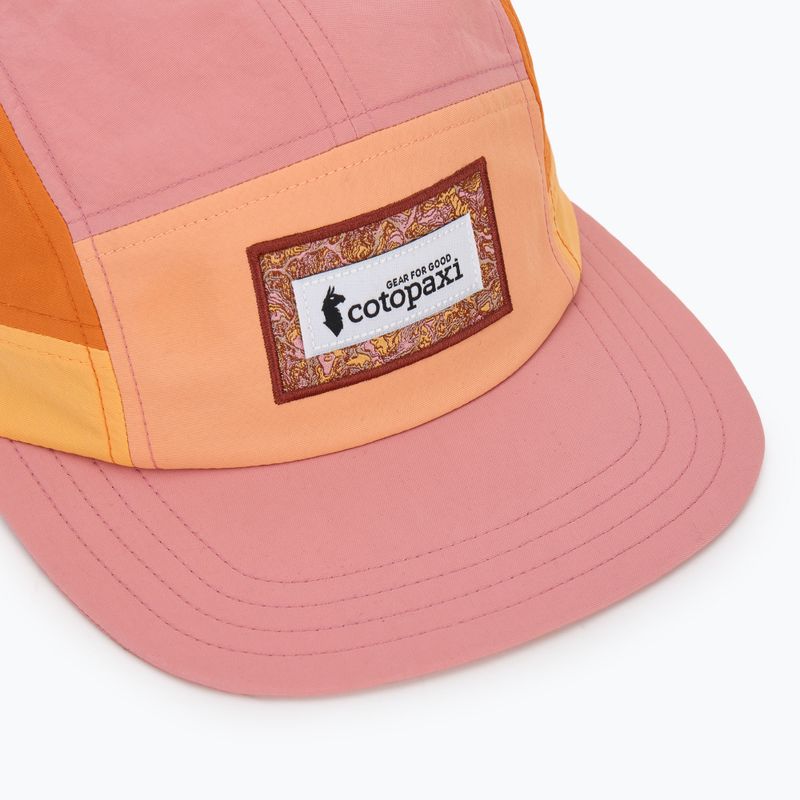 Czapka z daszkiem Cotopaxi Altitude Tech 5-Panel apricot/rose 3