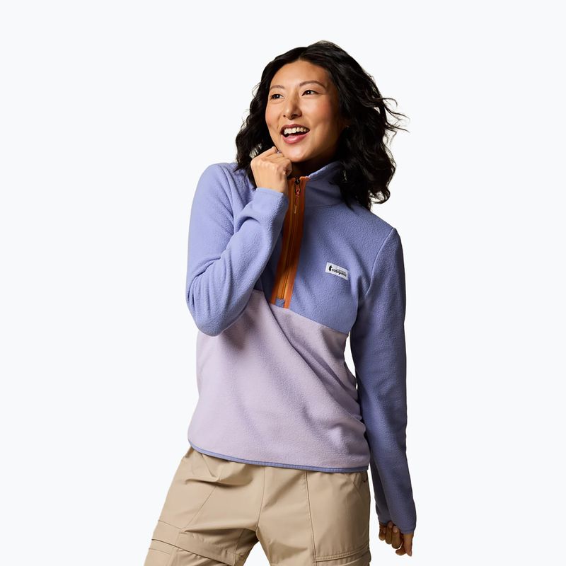 Bluza polarowa damska Cotopaxi Amado Fleece Pullover aster and moonbeam