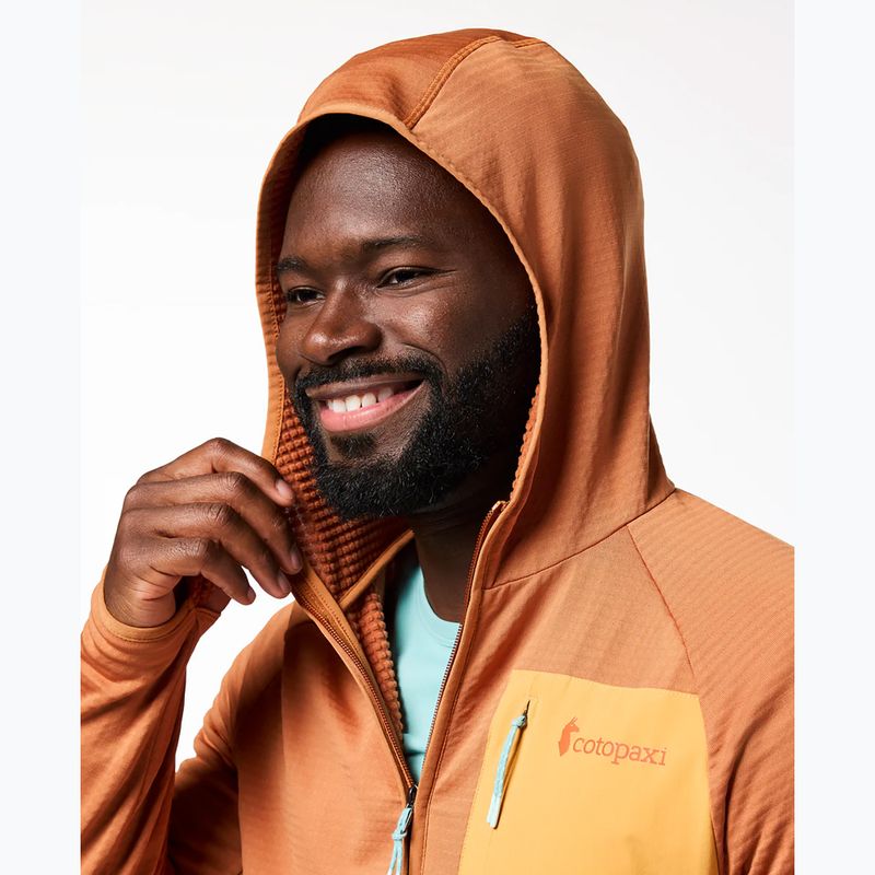 Bluza trekkingowa męska Cotopaxi Otero Fleece Full-Zip Hooded whiskey 5