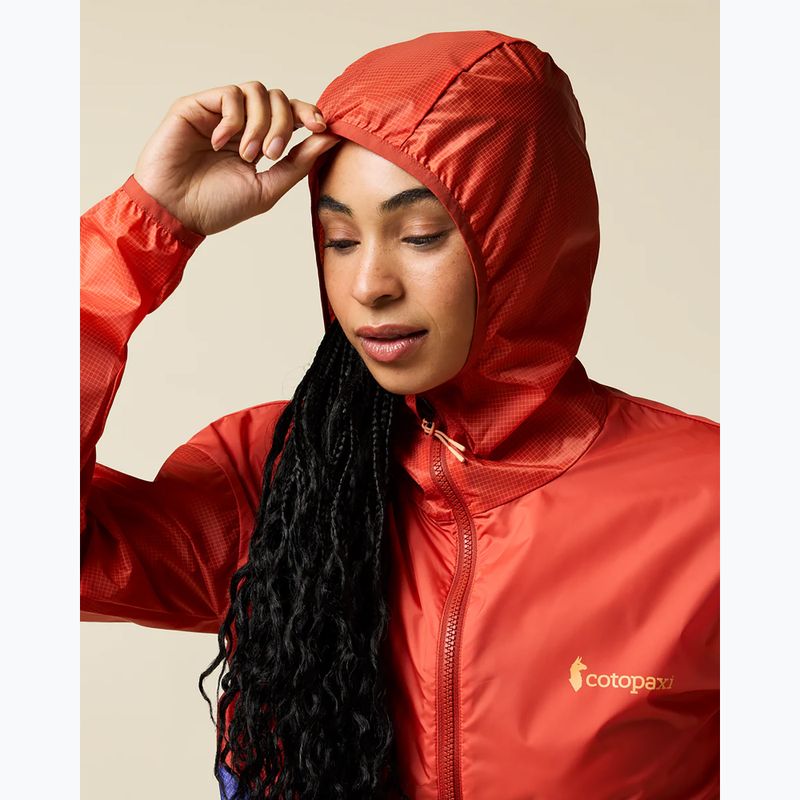 Kurtka przeciwwiatrowa damska Cotopaxi Teca Half-Zip Windbreaker smell the begonias 4