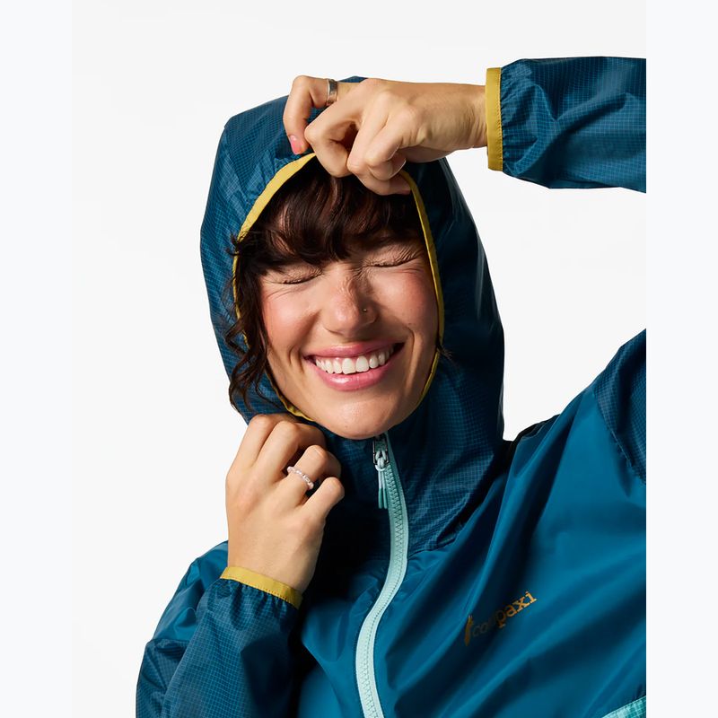 Kurtka przeciwwiatrowa damska Cotopaxi Teca Half-Zip Windbreaker waikiki 6