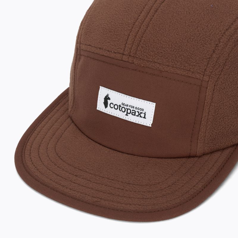 Czapka z daszkiem Cotopaxi Fleece 5-Panel sepia 3