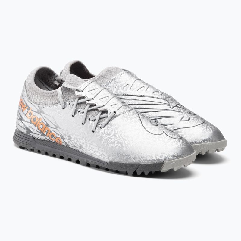 Buty piłkarskie męskie New Balance Furon v7 Dispatch TF silver 4