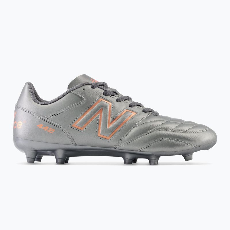 Buty piłkarskie męskie New Balance 442's Academy V2 FG silver 9