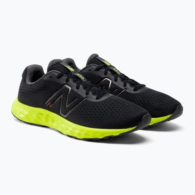 Buty do biegania męskie New Balance Fresh Foam 520 v8 black/green 4