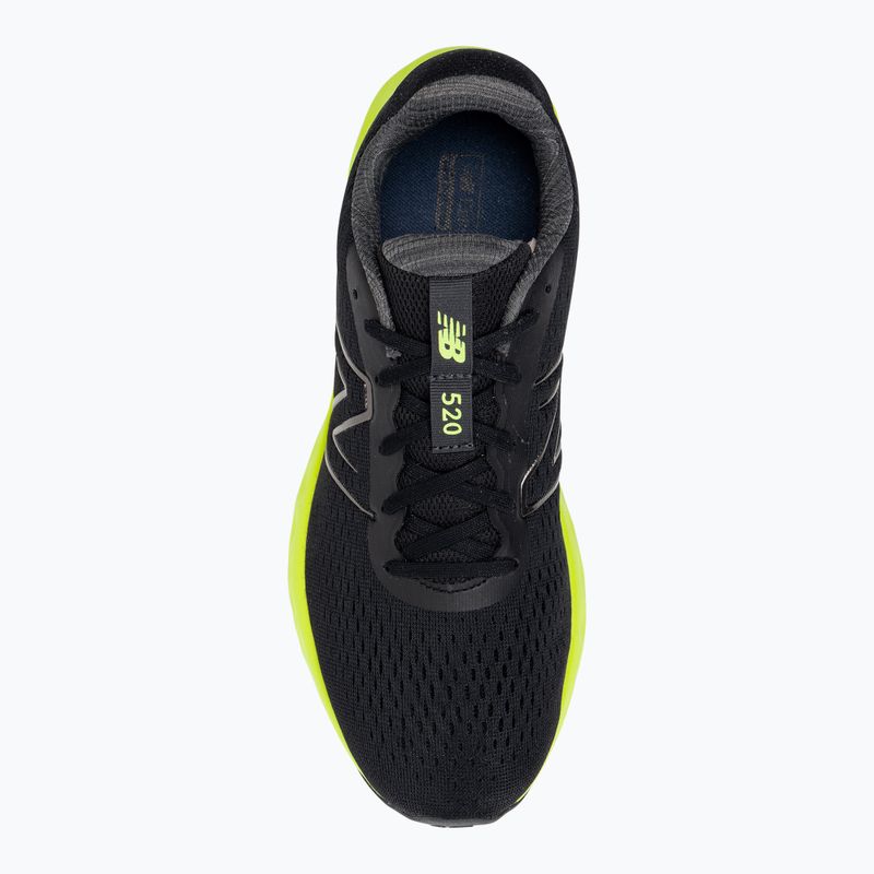 Buty do biegania męskie New Balance Fresh Foam 520 v8 black/green 6