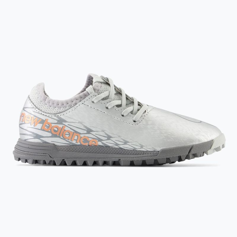 Buty piłkarskie dziecięce New Balance Furon v7 Dispatch JNR TF silver 9