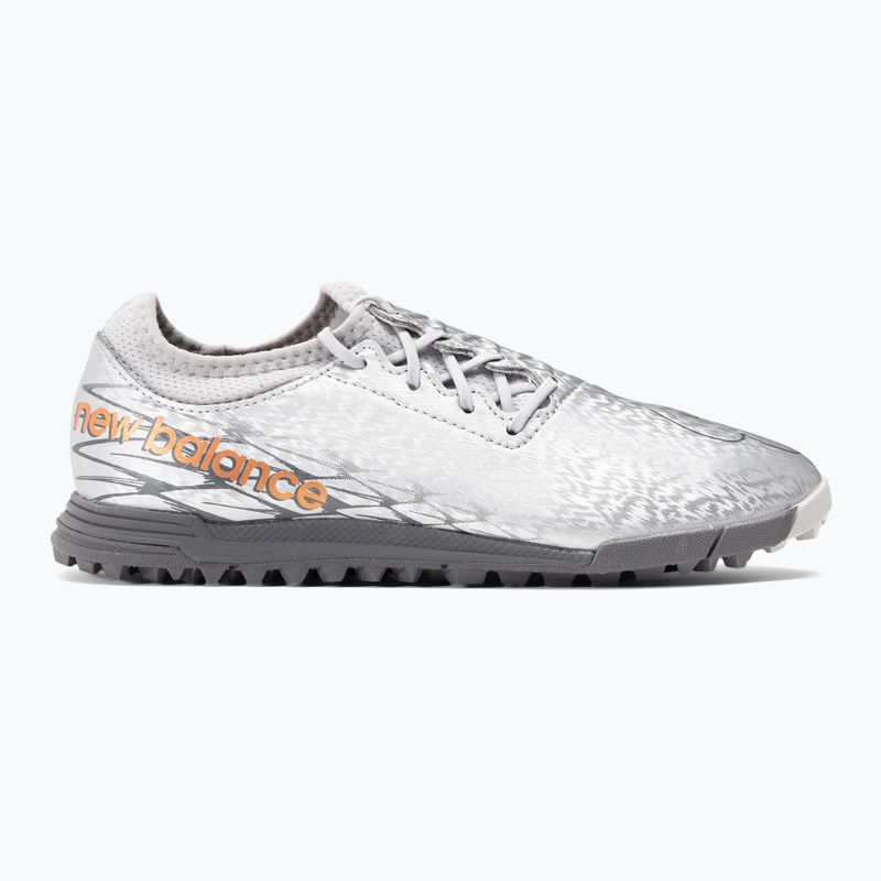 Buty piłkarskie dziecięce New Balance Furon v7 Dispatch JNR TF silver 2